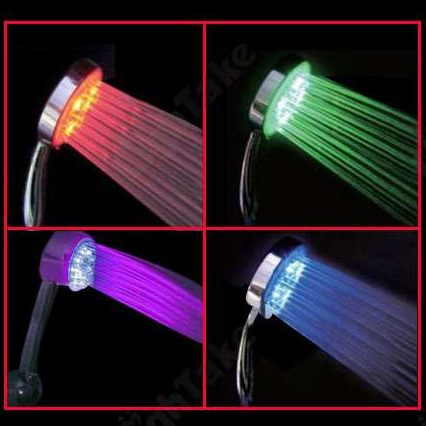 Multi Color Led Shower Head